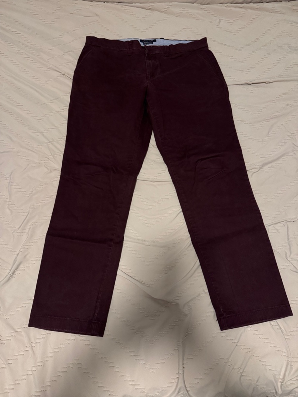 Men's  Pants - Burgundy